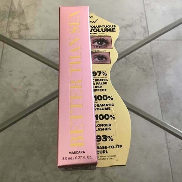 Too Faced Better Than Sex Mascara (Black) FULL SIZE - BRAND NEW IN BOX. - Picture 1 of 5